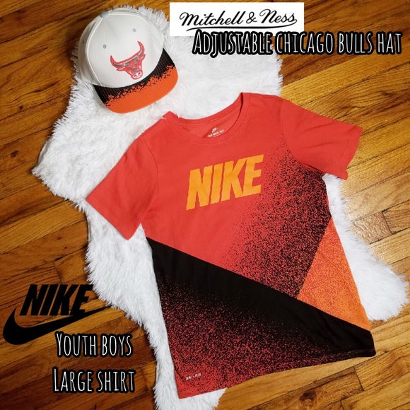Nike Other - Chicago bulls hat/ Nike dri fit youth boys large